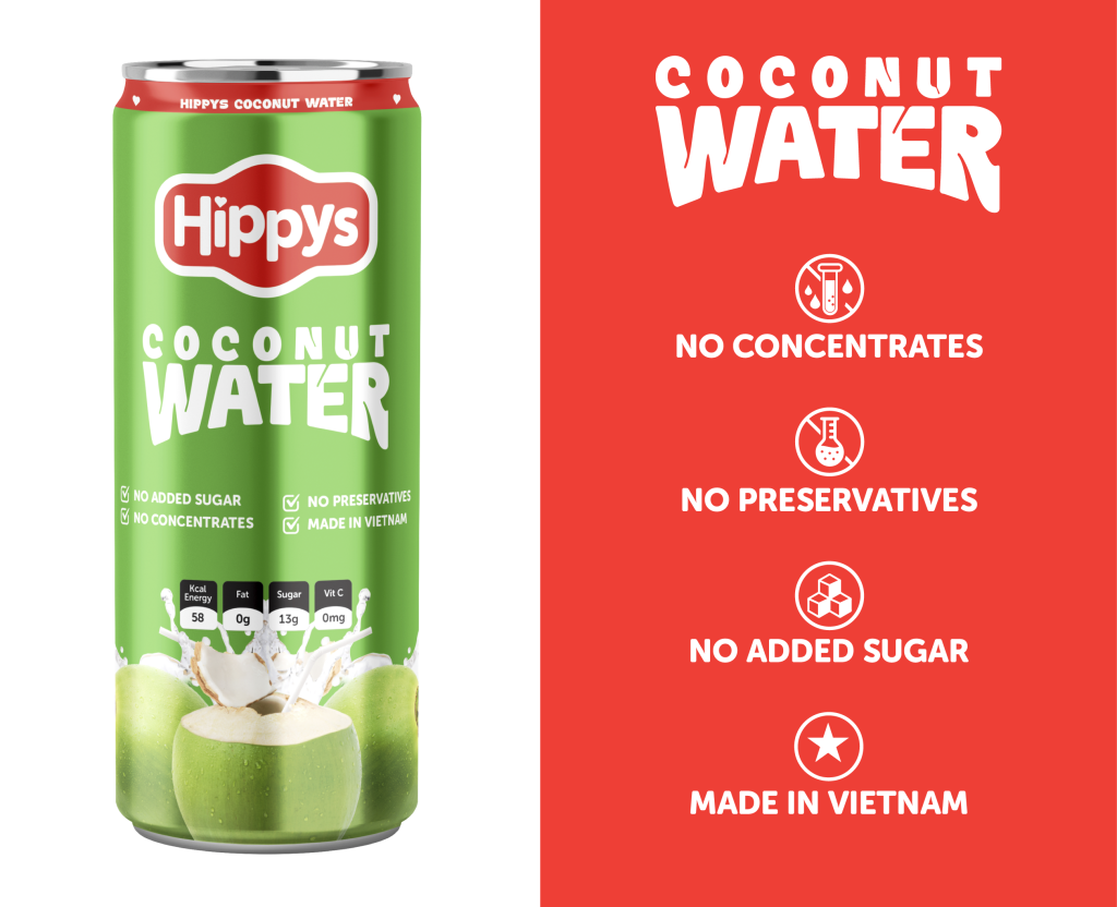 Hippys Coconut Water