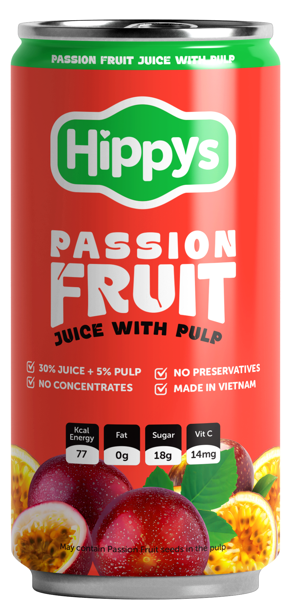 Hippys Passion Fruit Juice